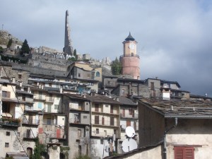 All that remains of Tenda's castle.