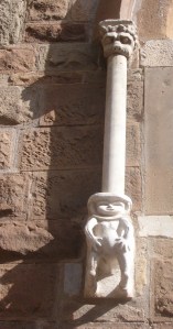 A very strange creature on the catherdral facade.